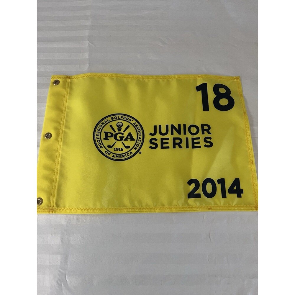 2014 PGA Junior Series Golf Pin Flag 18 Penn State Blue Course New